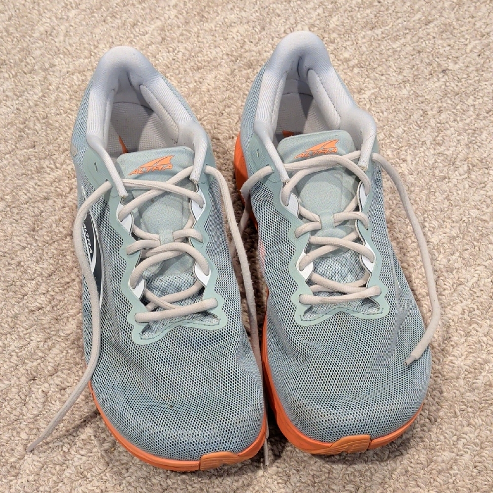 Altra Men's Blue and Orange Athletic Shoes